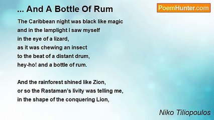 Niko Tiliopoulos - ... And A Bottle Of Rum