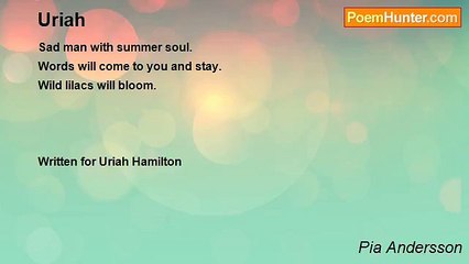 Pia Andersson - Uriah