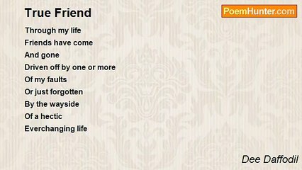 Dee Daffodil - True Friend