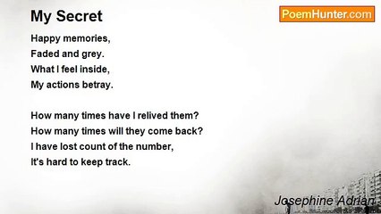 Josephine Adrian - My Secret