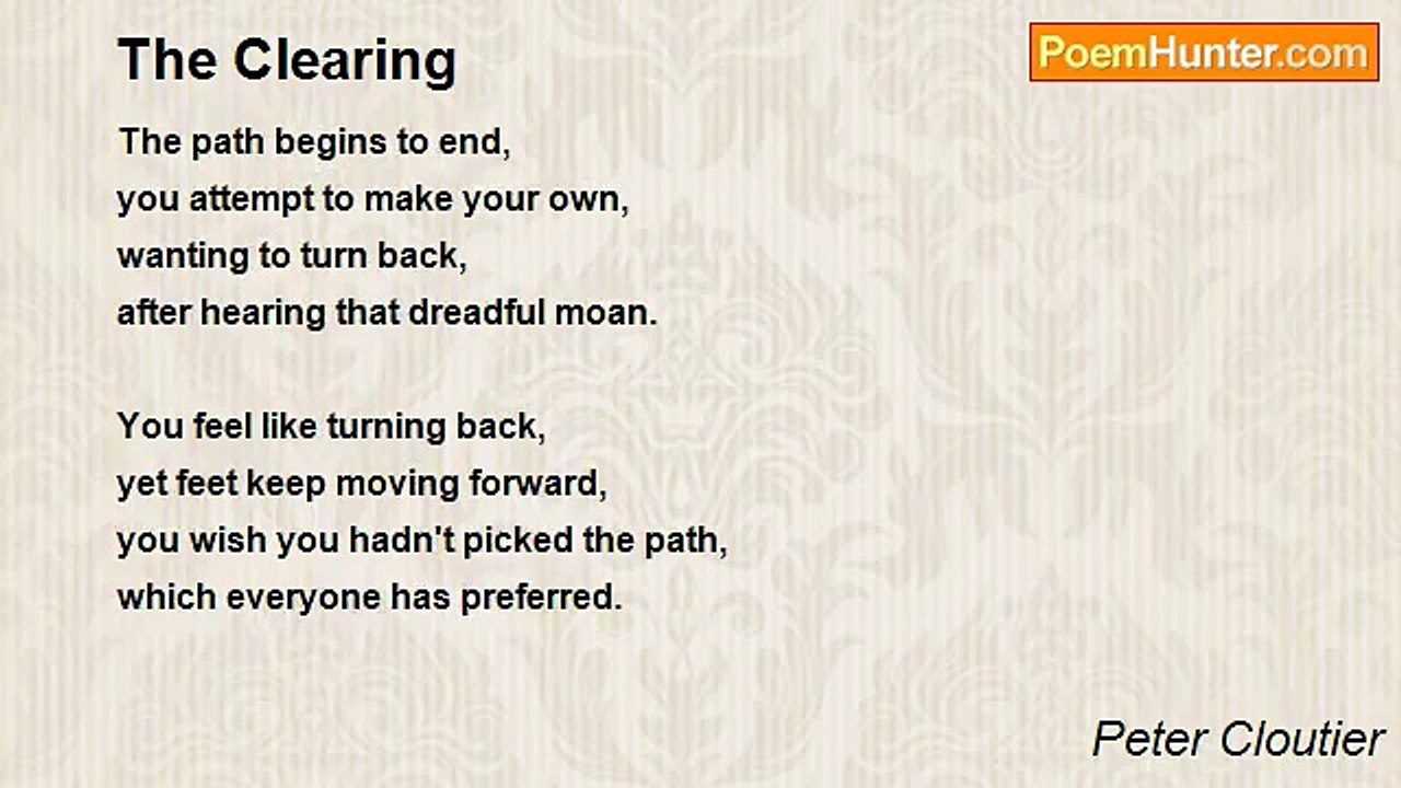Peter Cloutier - The Clearing