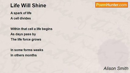 Alison Smith - Life Will Shine