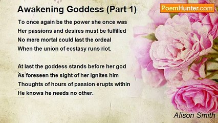 Alison Smith - Awakening Goddess (Part 1)