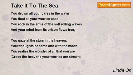 Linda Ori - Take It To The Sea