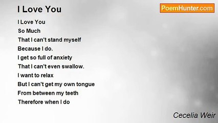Cecelia Weir - I Love You