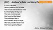 Risha Ahmed (12 yrs) - (037)    Ardfaar's Gold  (A Story Poem)