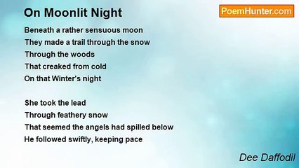 Dee Daffodil - On Moonlit Night