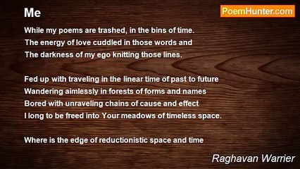 Raghavan Warrier - Me