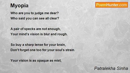 Patralekha Sinha - Myopia