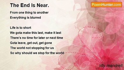 lilly mandrell - The End Is Near.