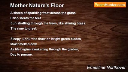 Ernestine Northover - Mother Nature's Floor