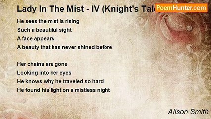 Alison Smith - Lady In The Mist - IV (Knight's Tale)