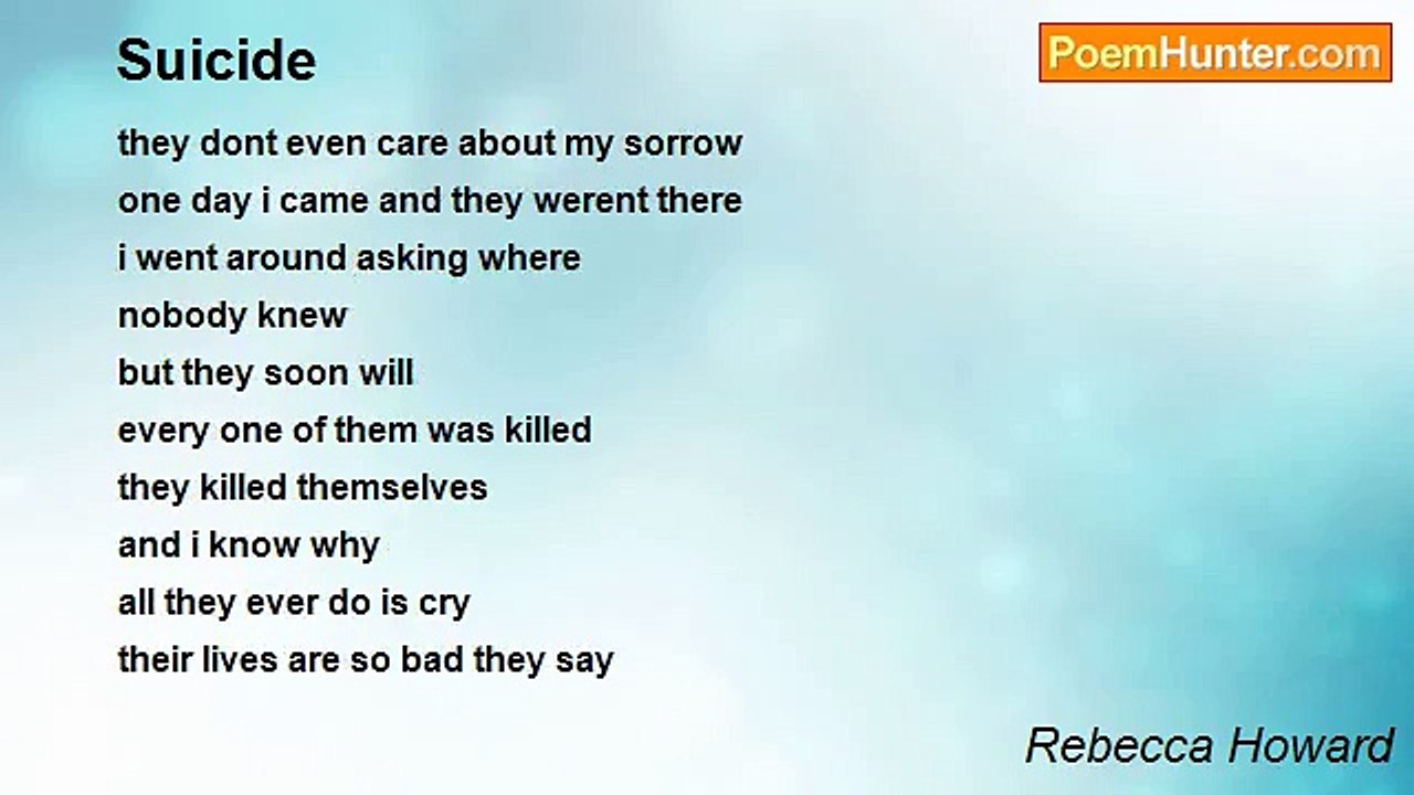 Rebecca Howard - Suicide