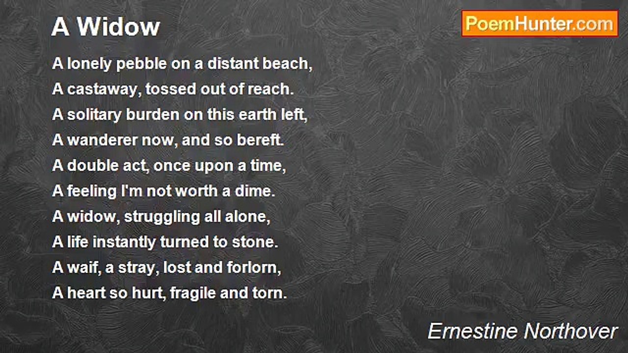Ernestine Northover - A Widow