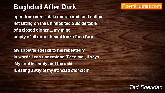 Ted Sheridan - Baghdad After Dark