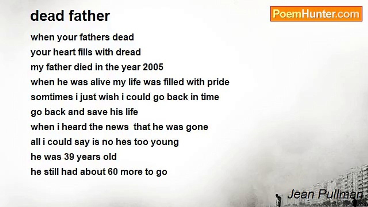 Jean Pullman - dead father