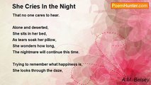 A.M. Belsey - She Cries In the Night