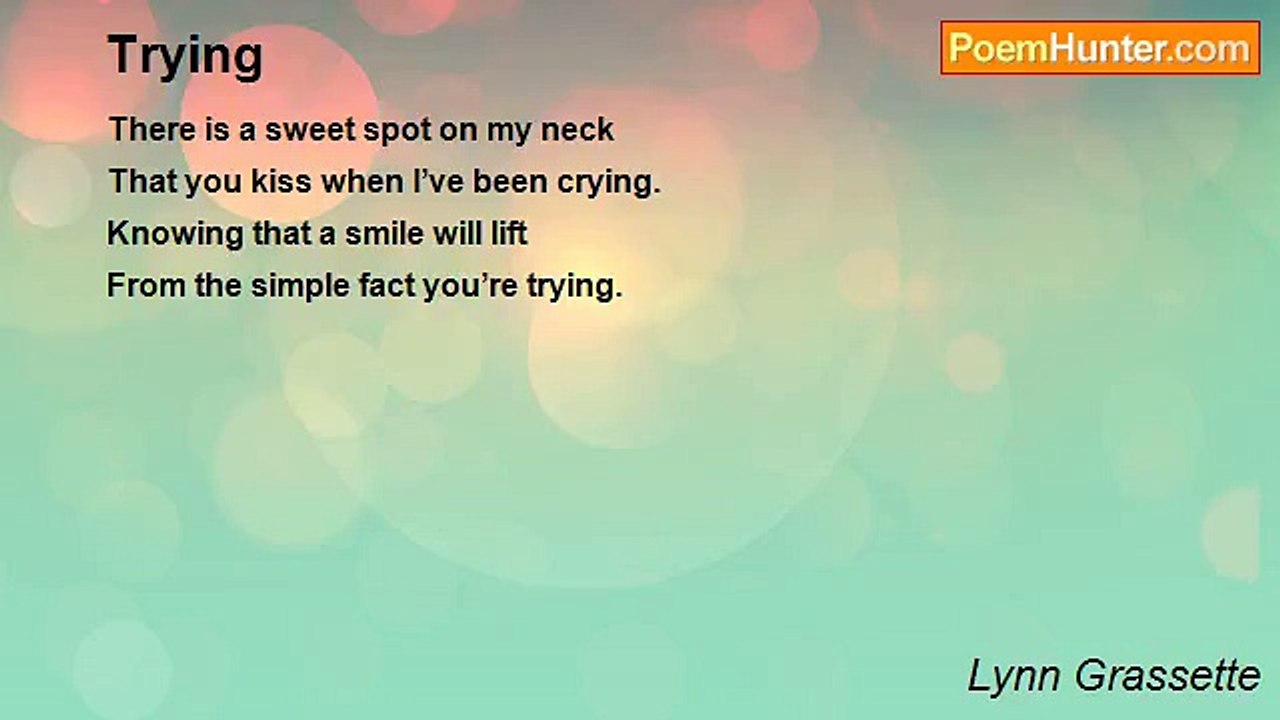 Lynn Grassette - Trying