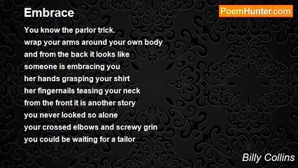 Billy Collins - Embrace