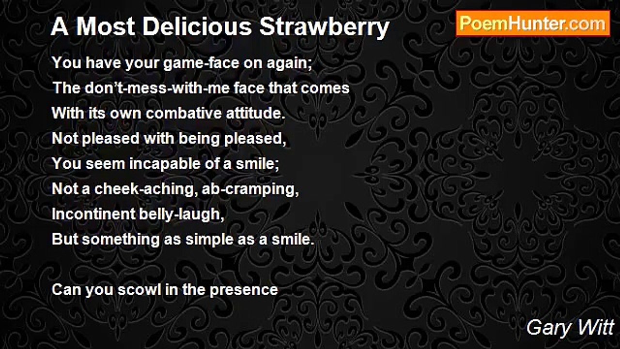 Gary Witt - A Most Delicious Strawberry