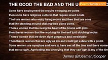 James (Bluesman)Cooper - THE GOOD THE BAD AND THE UGLINESS ABOUT WOMEN