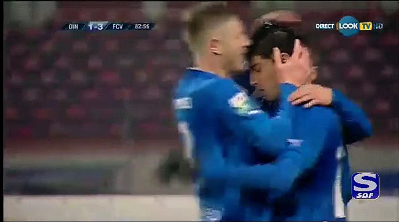 Gol de Nelson Bonilla Vs. Dinamo Bucarest - Liga I Romania 2014-2015