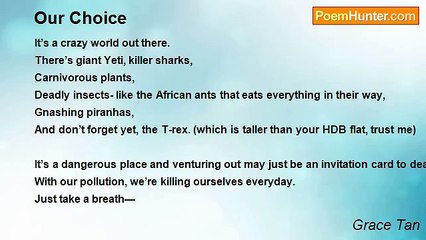 Grace Tan - Our Choice