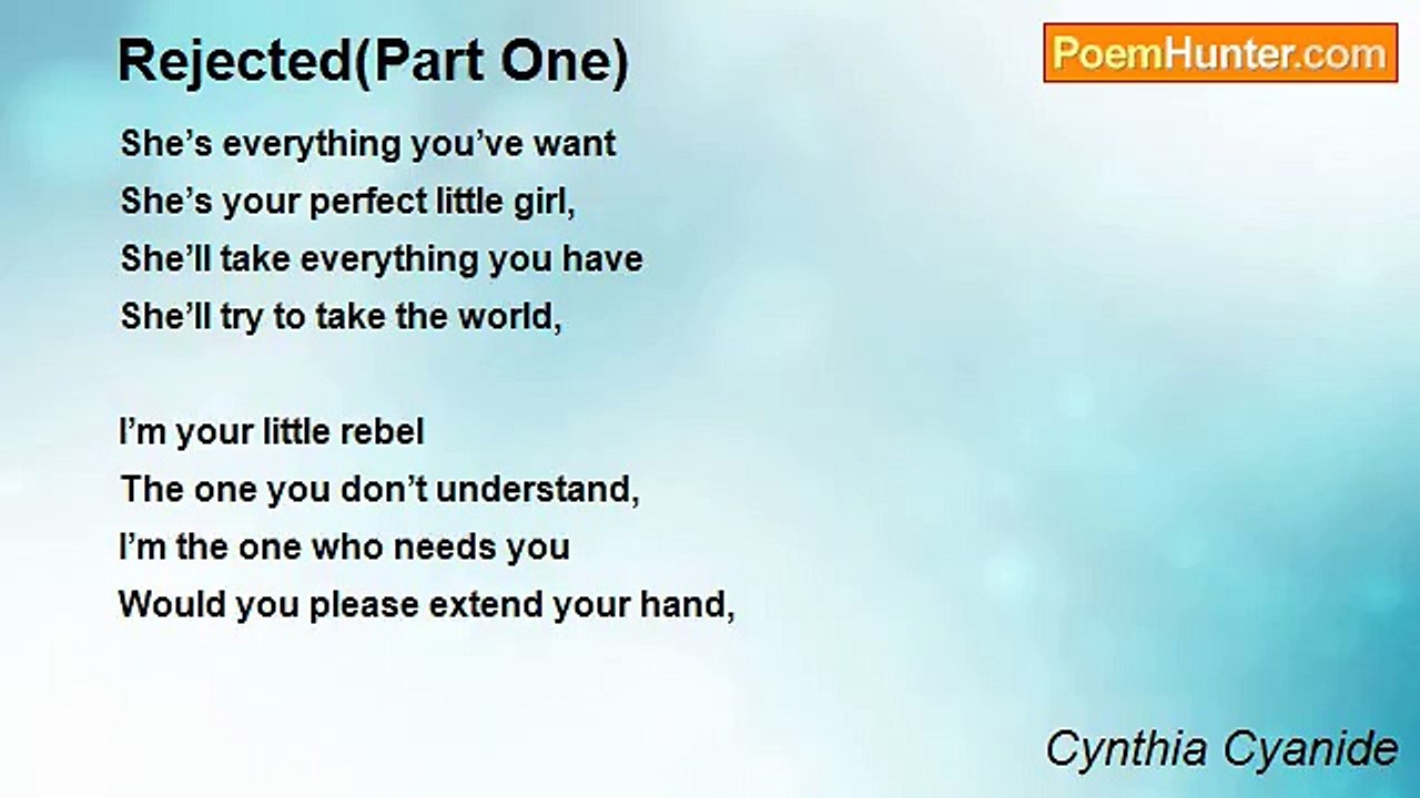 Cynthia Cyanide - Rejected(Part One)