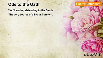 s./j. goldner - Ode to the Oath