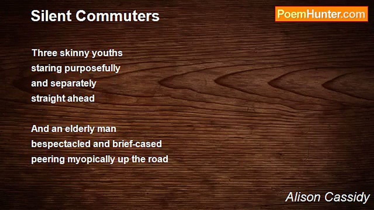 Alison Cassidy - Silent Commuters
