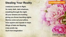 David Taylor - Stealing Your Reality