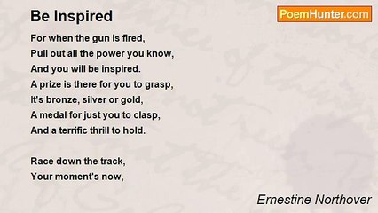 Ernestine Northover - Be Inspired