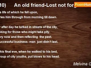 Melvina Germain - (610)      An old friend-Lost not forgotten