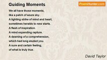 David Taylor - Guiding Moments