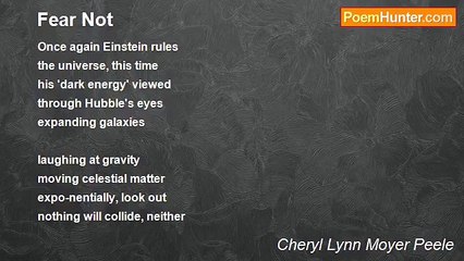Cheryl Lynn Moyer Peele - Fear Not