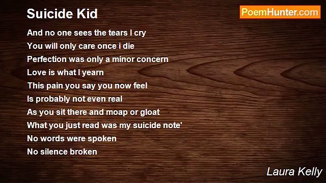 Laura Kelly - Suicide Kid
