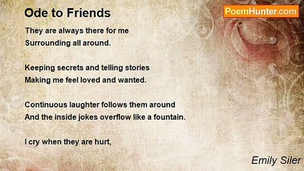 Emily Siler - Ode to Friends