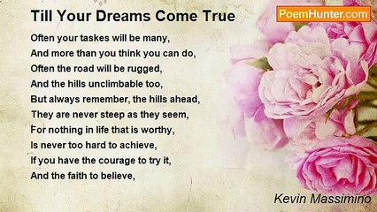 Kevin Massimino - Till Your Dreams Come True
