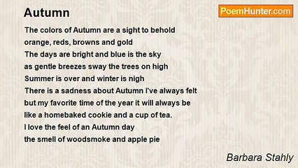 Barbara Stahly - Autumn
