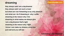 emotional daydreamer - dreaming