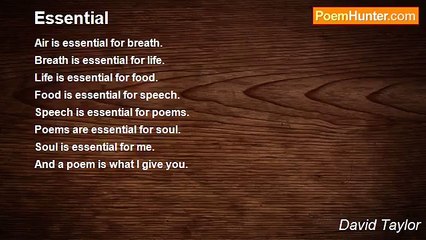 David Taylor - Essential