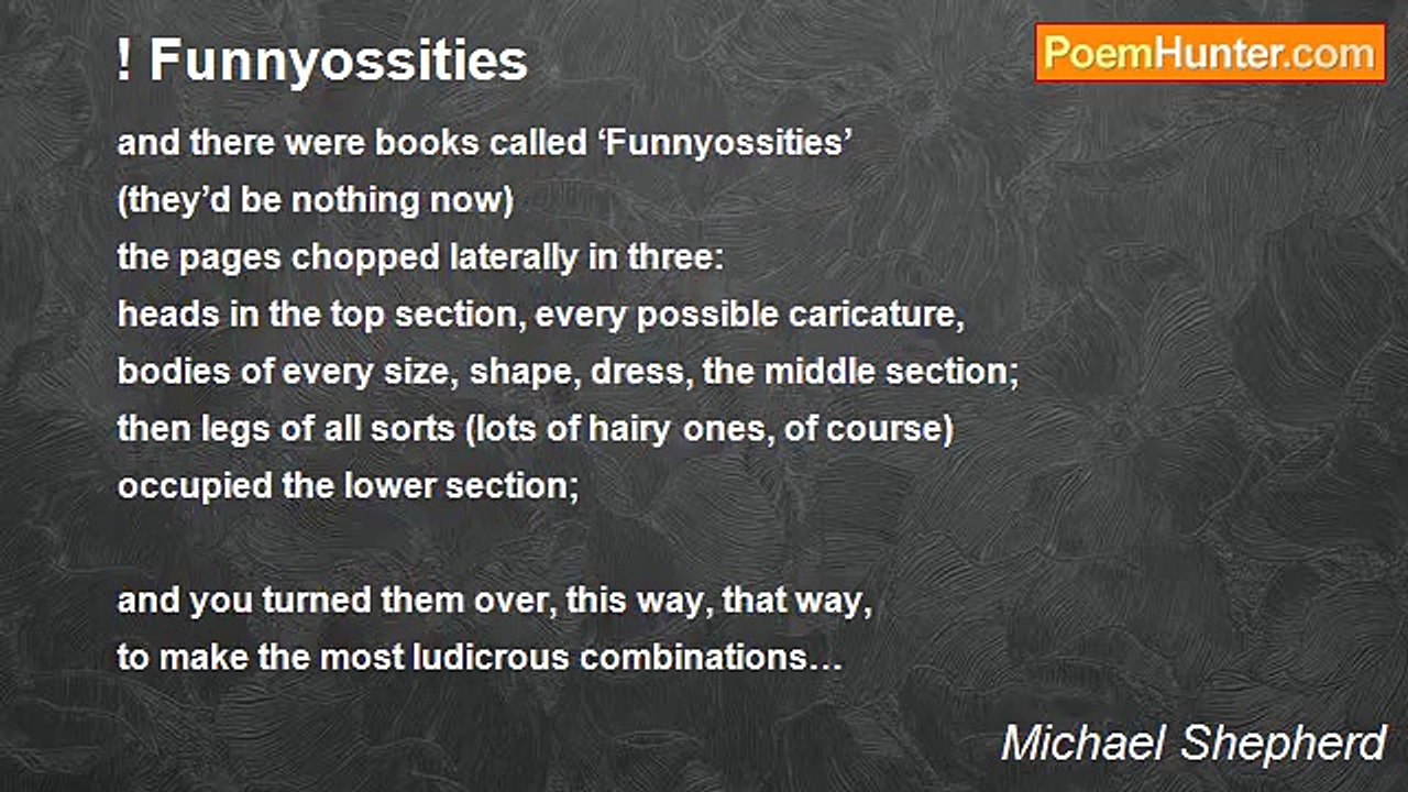Michael Shepherd - ! Funnyossities