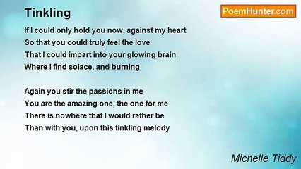 Michelle Tiddy - Tinkling