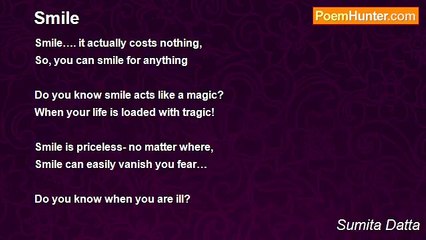 Sumita Datta - Smile