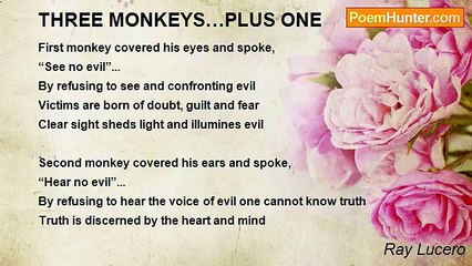 Ray Lucero - THREE MONKEYS…PLUS ONE