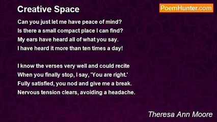 Theresa Ann Moore - Creative Space
