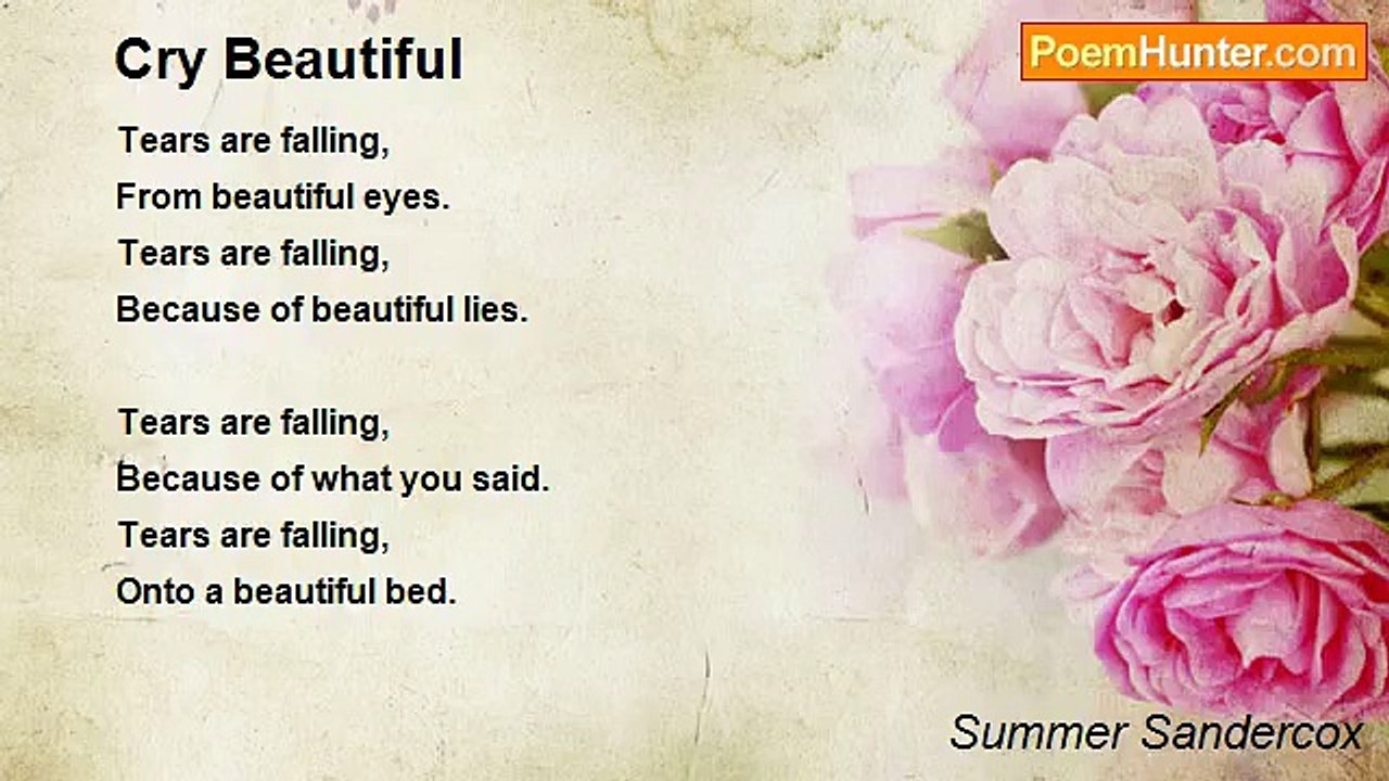 Summer Sandercox - Cry Beautiful
