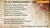 Renu Rakheja a.k.a Tranquil Ocean - (C)  14 (LIFE/PHILOSOPHY)  THE POWERFUL KEY