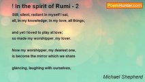 Michael Shepherd - ! In the spirit of Rumi - 2