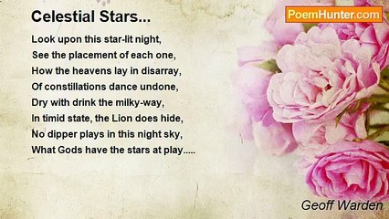 Geoff Warden - Celestial Stars...